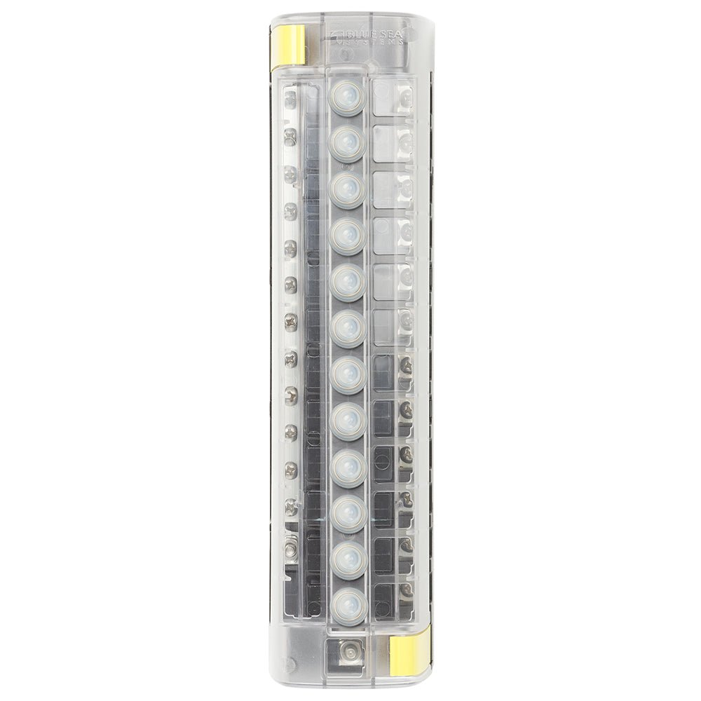 Blue Sea 5054 ST CLB Circuit Breaker Block - 12 Position w/Negative Bus [5054] - Houseboatparts.com