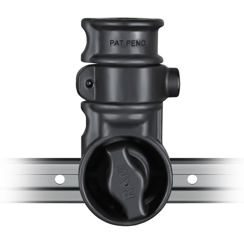 RAM Mount Adapt-A-Post Side Track Base [RAP-AAPRU] - Houseboatparts.com