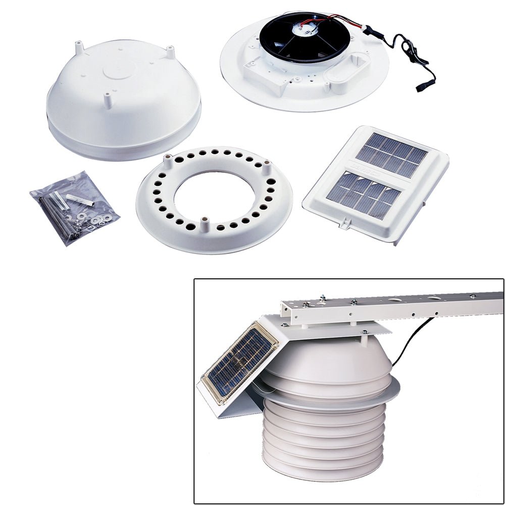 Davis Daytime Fan Aspirated Radiation Shield Kit [7747] - Houseboatparts.com