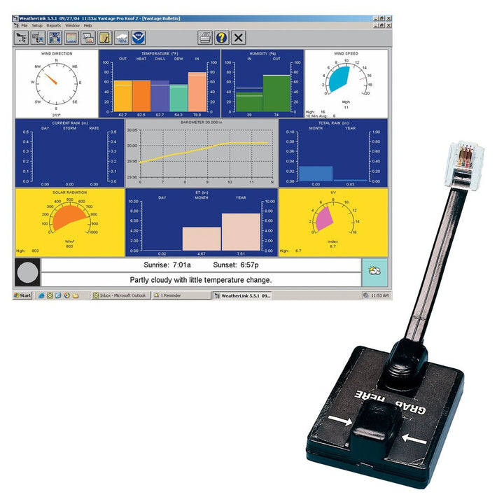 Davis WeatherLink Windows - Serial Port f/Vantage Vue & Pro2 Series [6510SER] - Houseboatparts.com