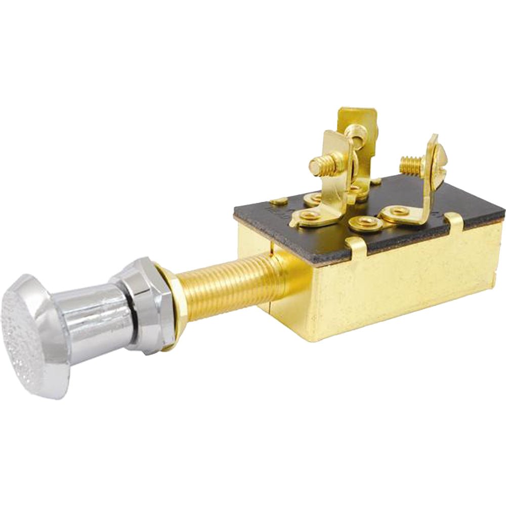 Attwood Push/Pull Switch - Three-Position - Off/On/On [7594-3] - Houseboatparts.com