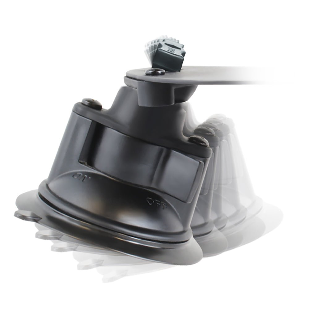 RAM Mount Dual Articulating Suction Cup Base w/1" Ball Base [RAM-B-189B-PIV1U] - Houseboatparts.com