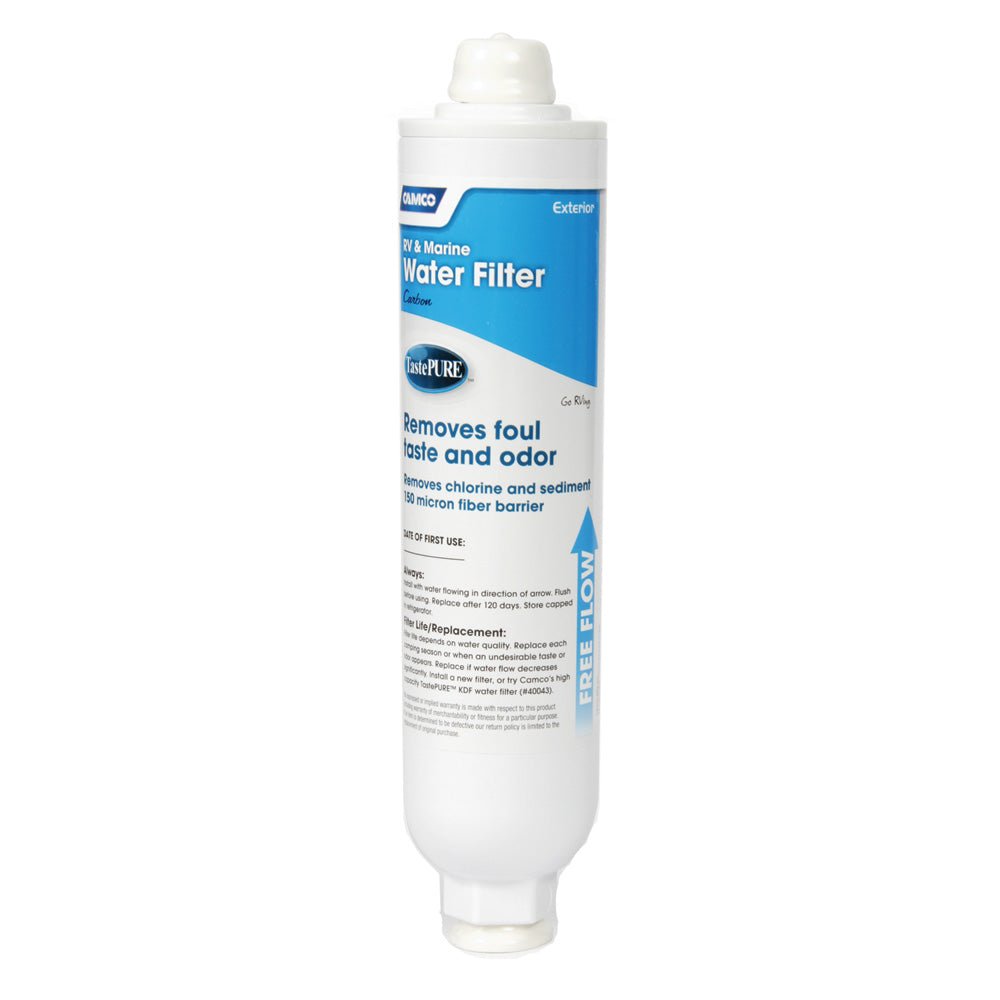 Camco TastePURE RV & Marine Water Filter [40645] - Houseboatparts.com