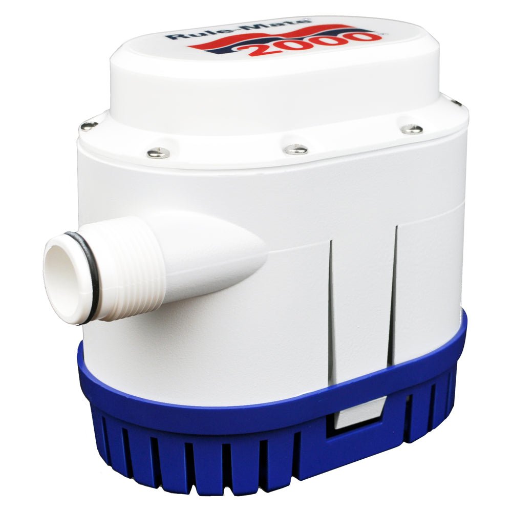 Rule Rule-Mate 2000 GPH Fully Automated Bilge Pump - 12V [RM2000A] - Houseboatparts.com