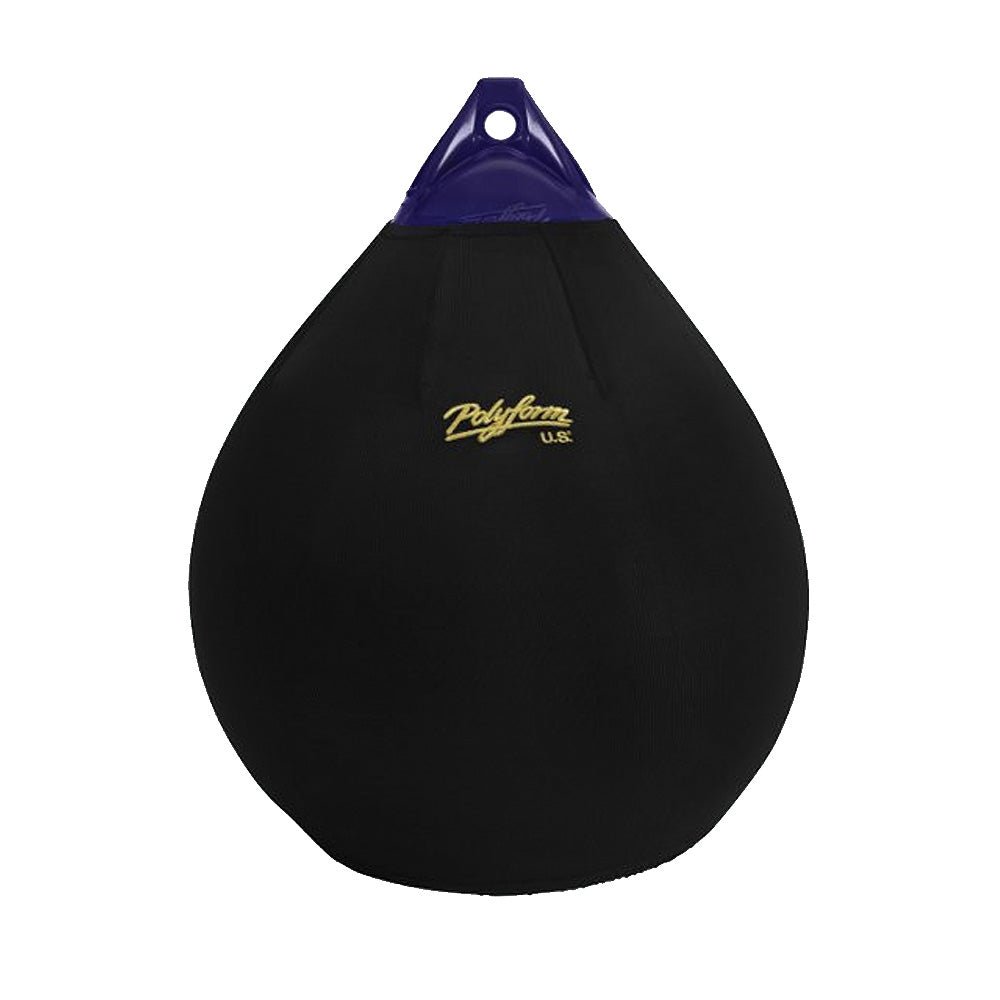 Polyform Fender Cover f/A-1 Fender - Black [EFC-A1] - Houseboatparts.com