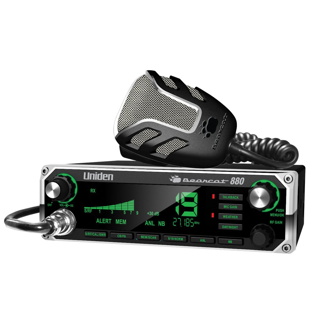 Uniden Bearcat 880 CB Radio w/7 Color Display Backlighting [BEARCAT 880] - Houseboatparts.com