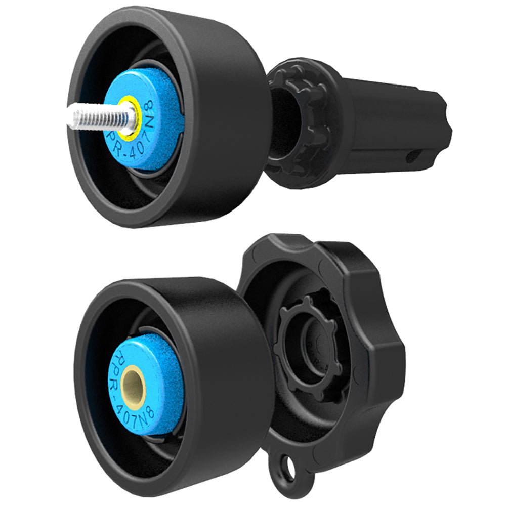 RAM Mount Pin-Lock Security Kit f/ 1" B Size Mounts and Gimbal Bracket [RAP-S-KNOB3-GU] - Houseboatparts.com