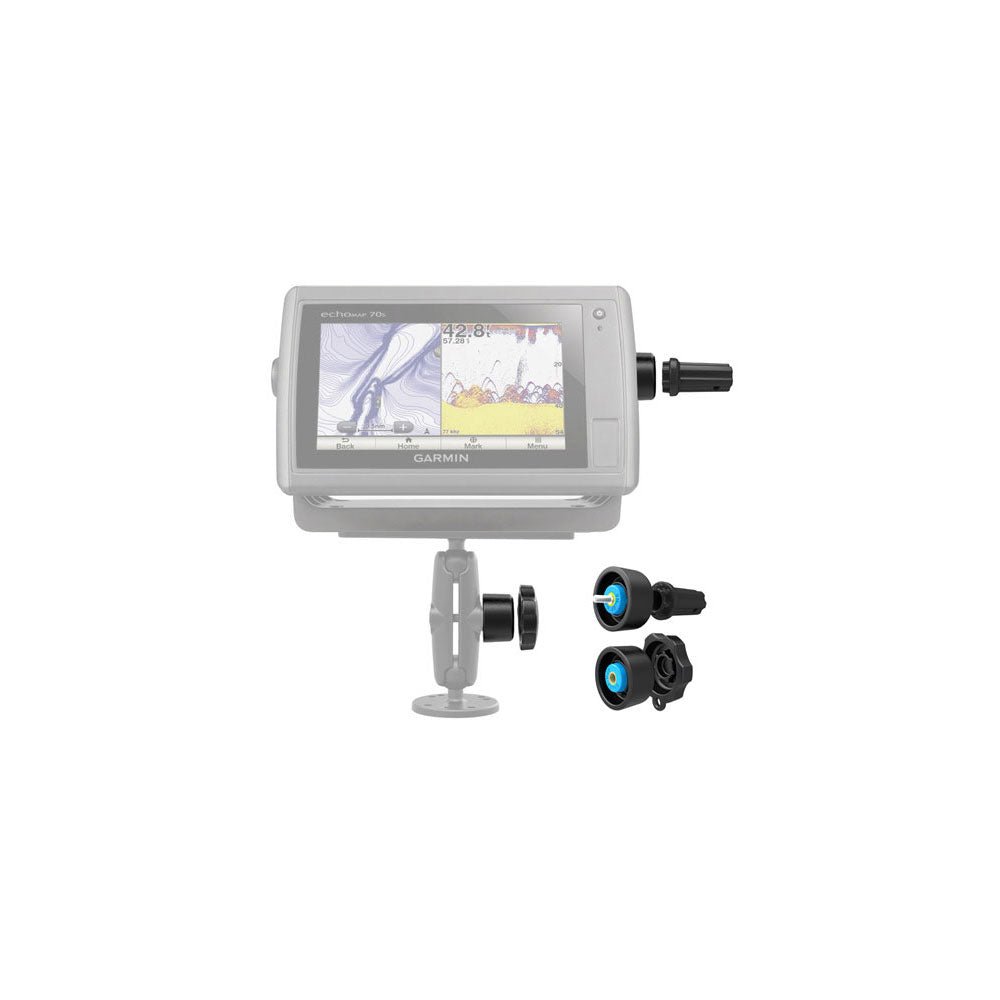 RAM Mount Pin-Lock Security Kit f/ 1" B Size Mounts and Gimbal Bracket [RAP-S-KNOB3-GU] - Houseboatparts.com