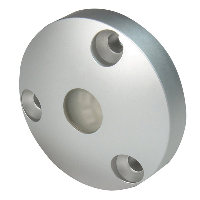 Lumitec "Anywhere" Light - Brushed Housing - Tri-Color - White, Blue & Red [101071] - Houseboatparts.com