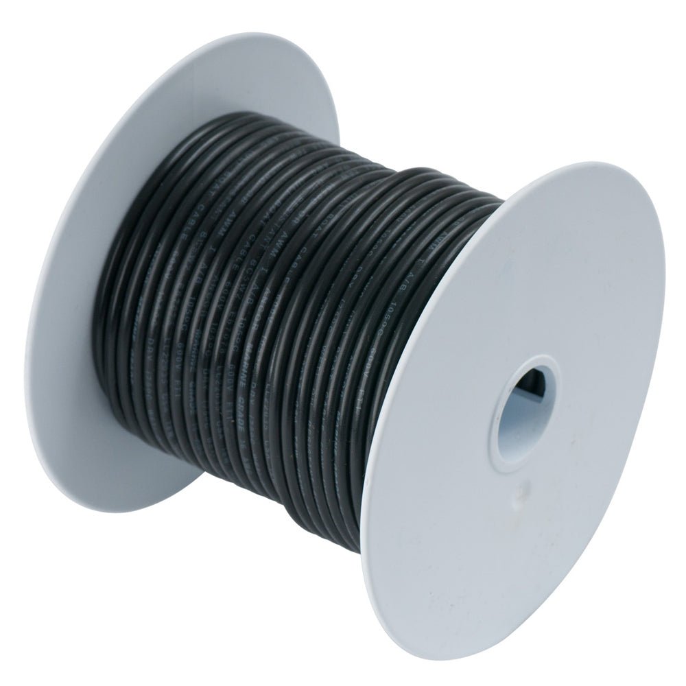 Ancor Black 14 AWG Tinned Copper Wire - 500' [104050] - Houseboatparts.com