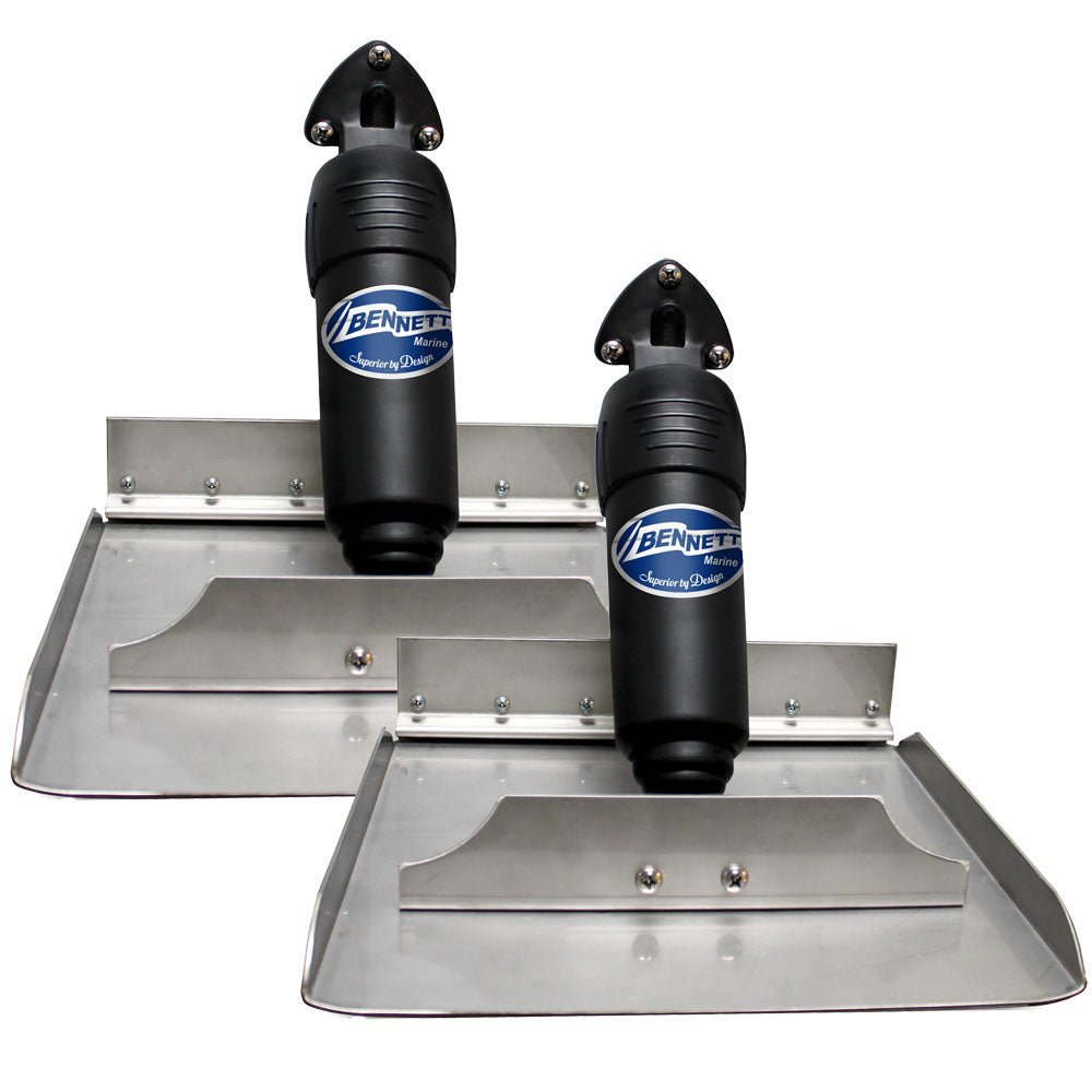 Bennett BOLT 12x4 Electric Trim Tab System - Control Switch Required [BOLT124] - Houseboatparts.com