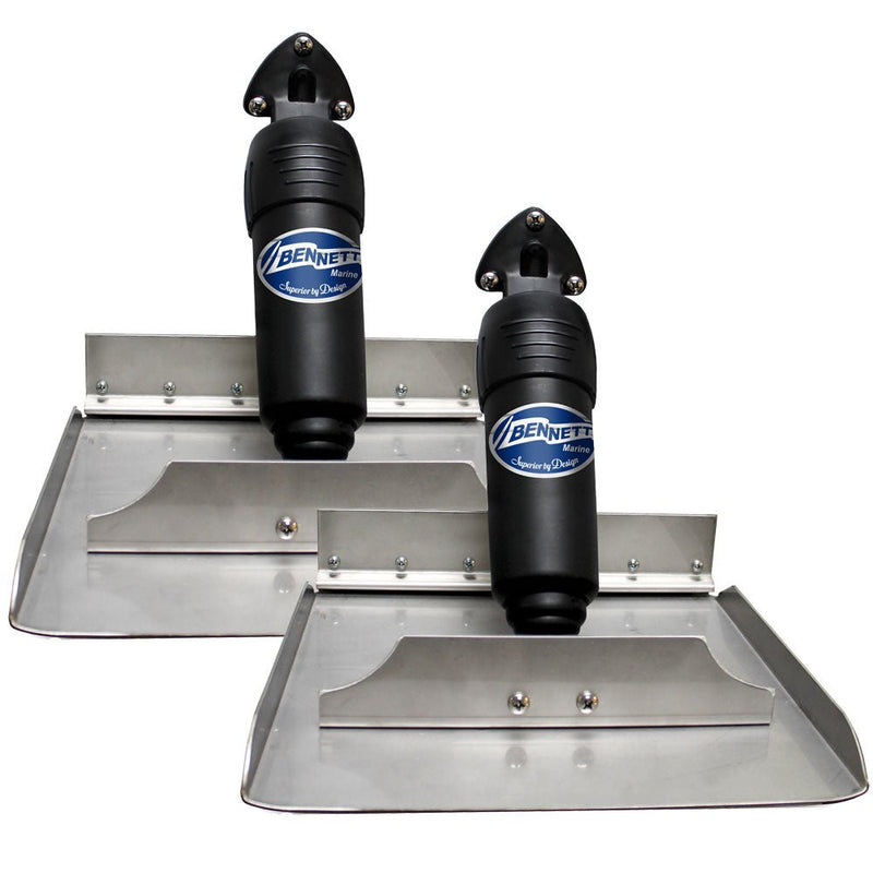 Bennett BOLT 12x9 Electric Trim Tab System - Control Switch Required [BOLT129] - Houseboatparts.com