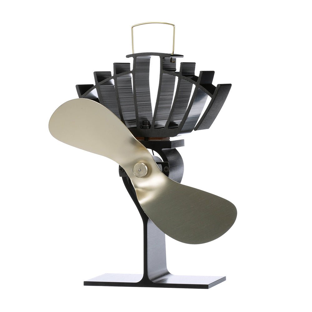 Ecofan by Caframo UltrAir 810CA Heat Powered Stove Fan - Gold Blade [810CABBX] - Houseboatparts.com
