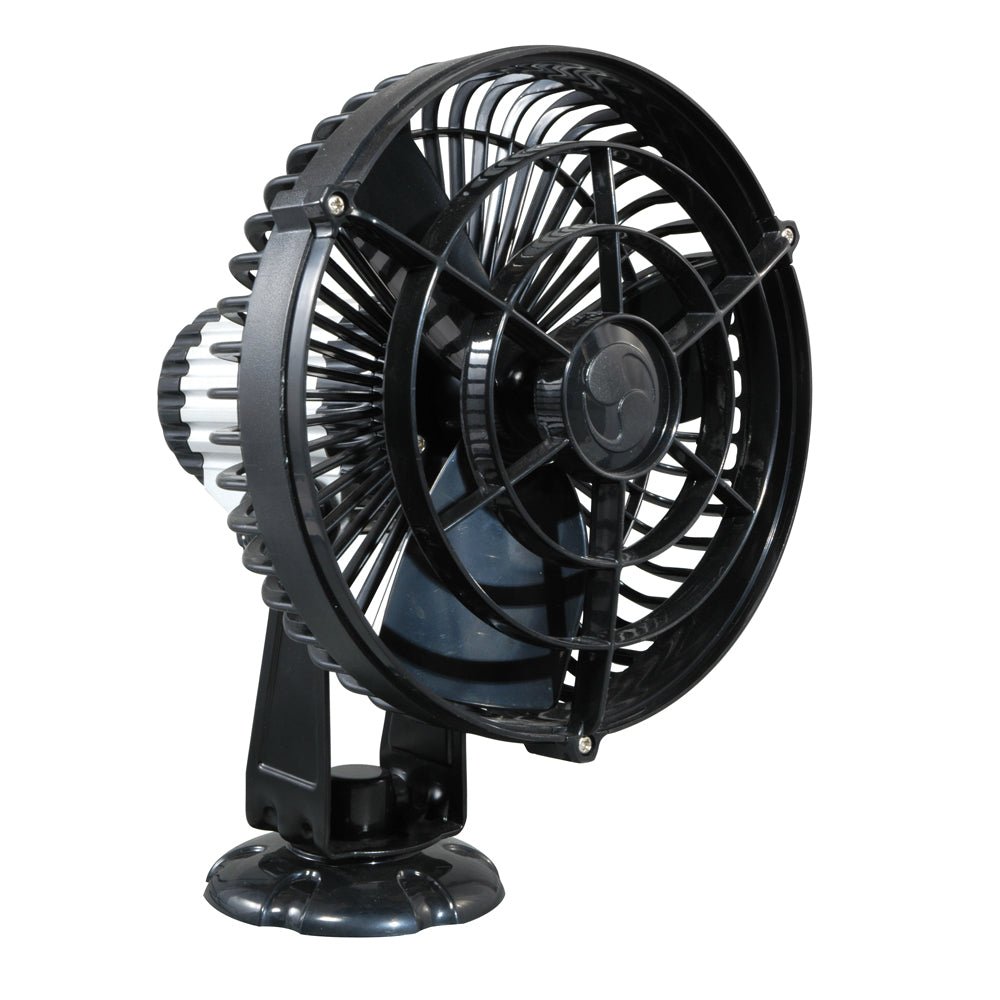 SEEKR by Caframo Kona 817 12V 3-Speed 7" Waterproof Fan - Black [817CABBX] - Houseboatparts.com