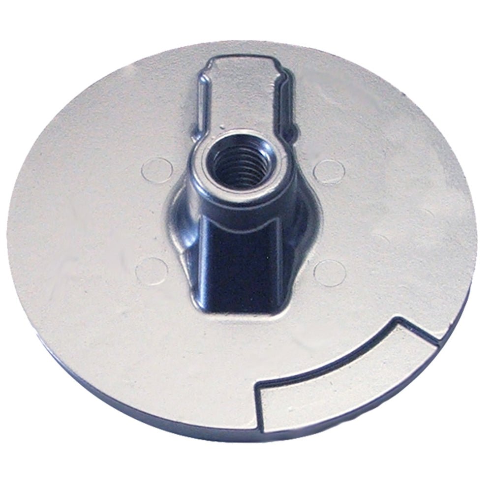 Tecnoseal Trim Plate Anode - Zinc Flat Mercury Alpha f/Engines [00820] - Houseboatparts.com