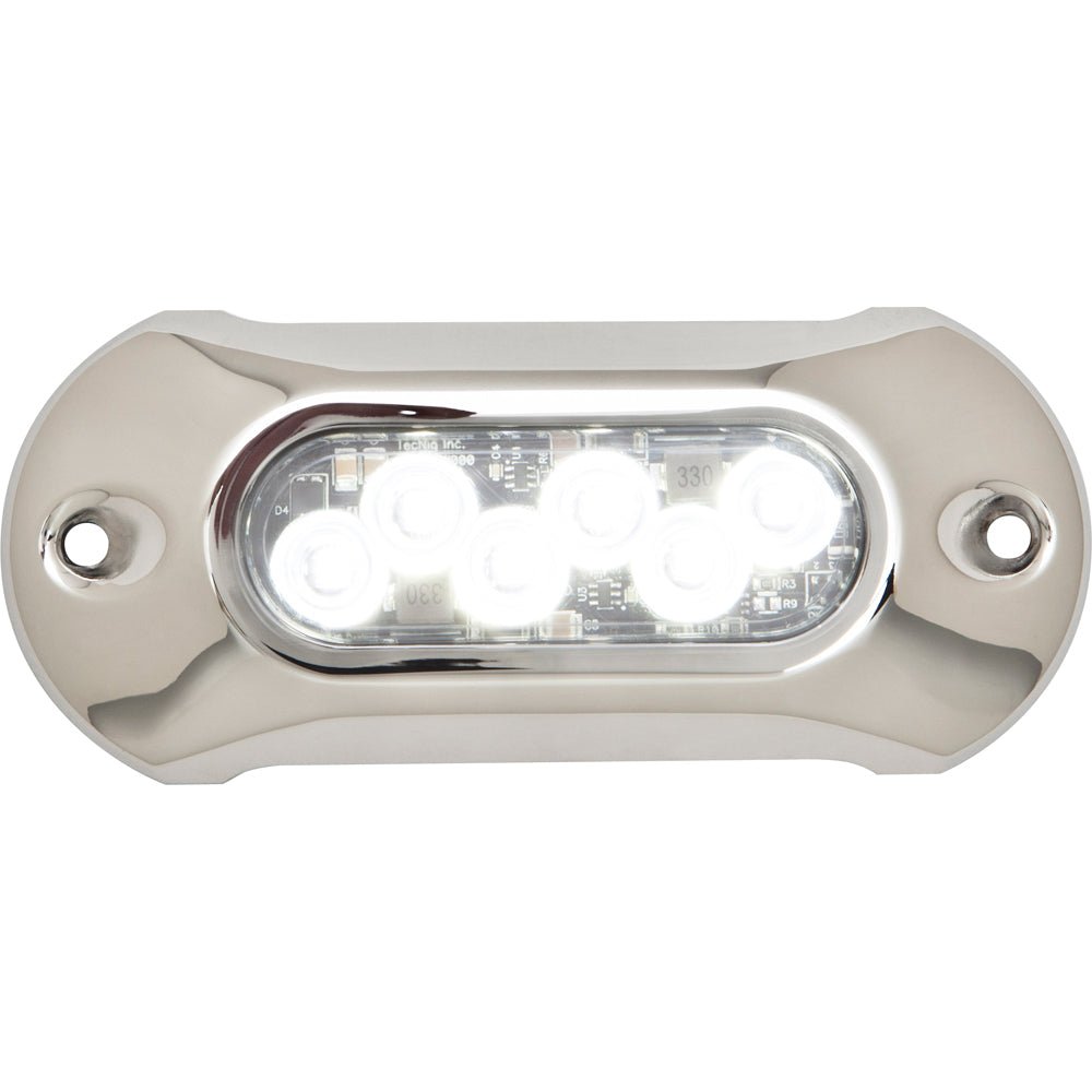 Attwood Light Armor Underwater LED Light - 6 LEDs - White [65UW06W-7] - Houseboatparts.com