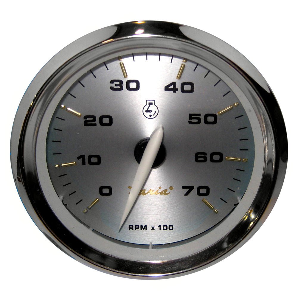 Faria Kronos 4" Tachometer - 7,000 RPM (Gas - All Outboards) [39005] - Houseboatparts.com