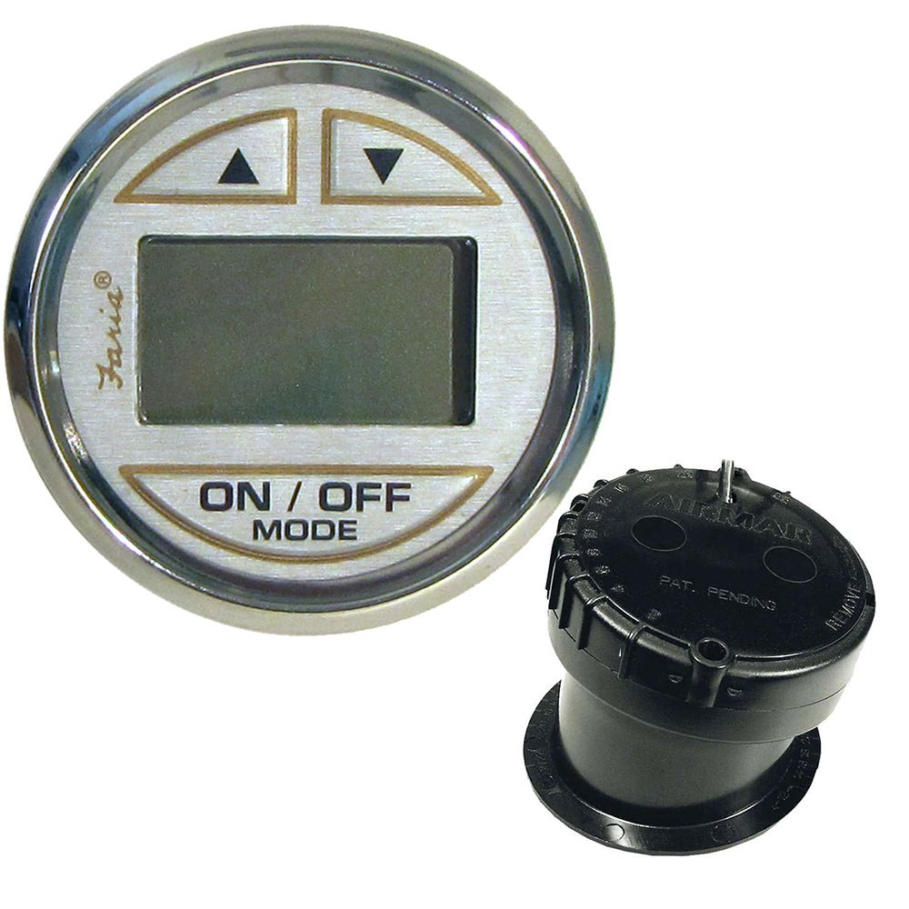 Faria Kronos 2" Depth Sounder w/In-Hull Transducer [19151] - Houseboatparts.com