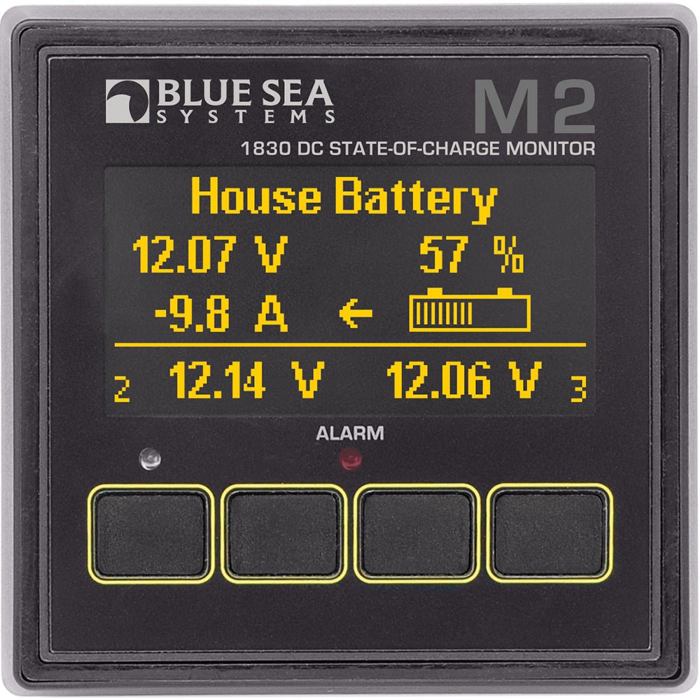 Blue Sea 1830 M2 DC SoC State of Charge Monitor [1830] - Houseboatparts.com