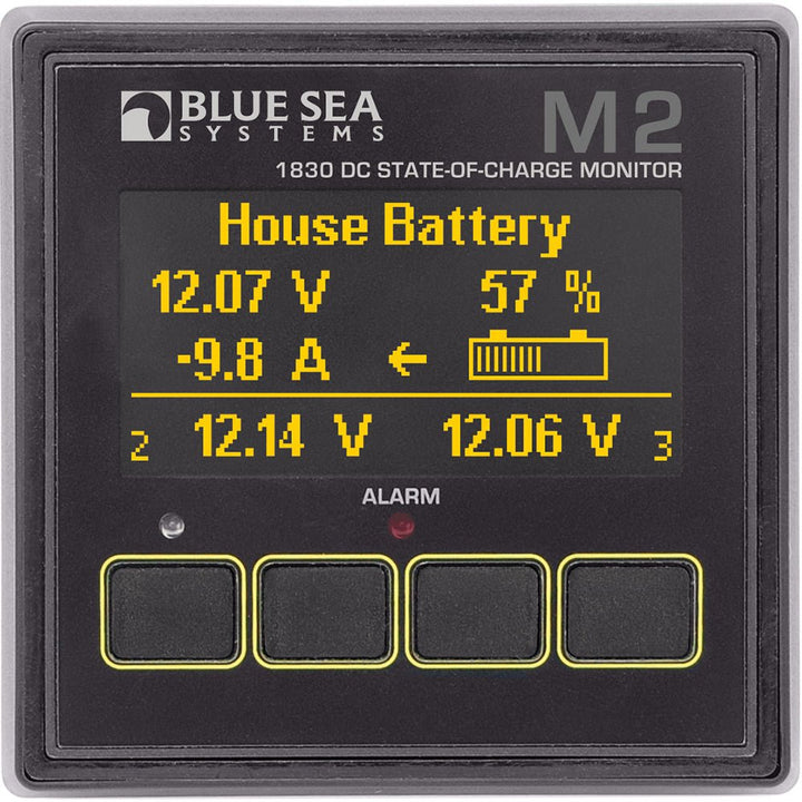 Blue Sea 1830 M2 DC SoC State of Charge Monitor [1830] - Houseboatparts.com