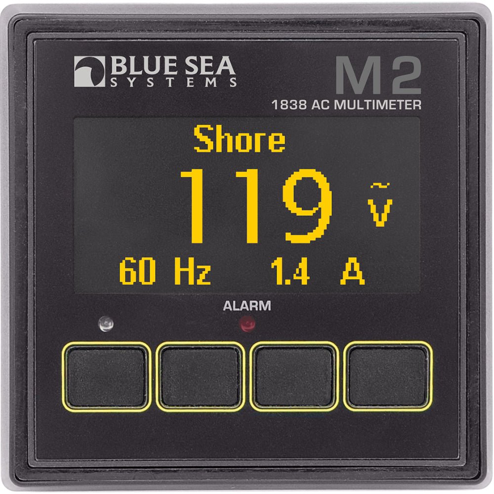 Blue Sea 1838 M2 AC Multimeter [1838] - Houseboatparts.com