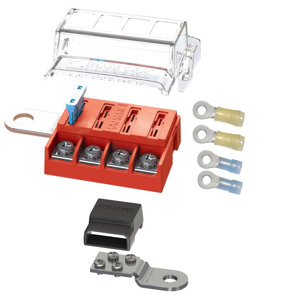 Blue Sea 5024 ST-Blade Battery Terminal Mount Fuse Block Kit [5024] - Houseboatparts.com