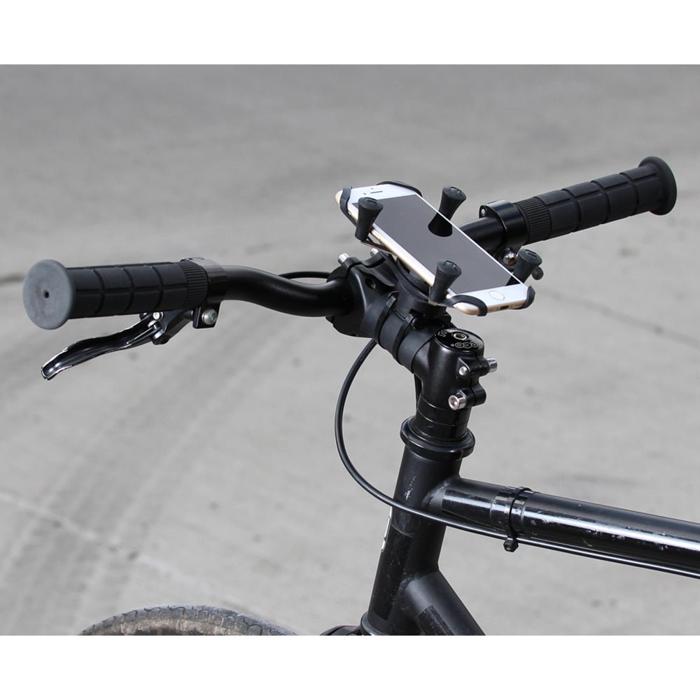 RAM Mount EZ-ON/OFF Bicycle Mount w/Universal X-Grip Cell Phone Holder [RAP-274-1-UN7U] - Houseboatparts.com