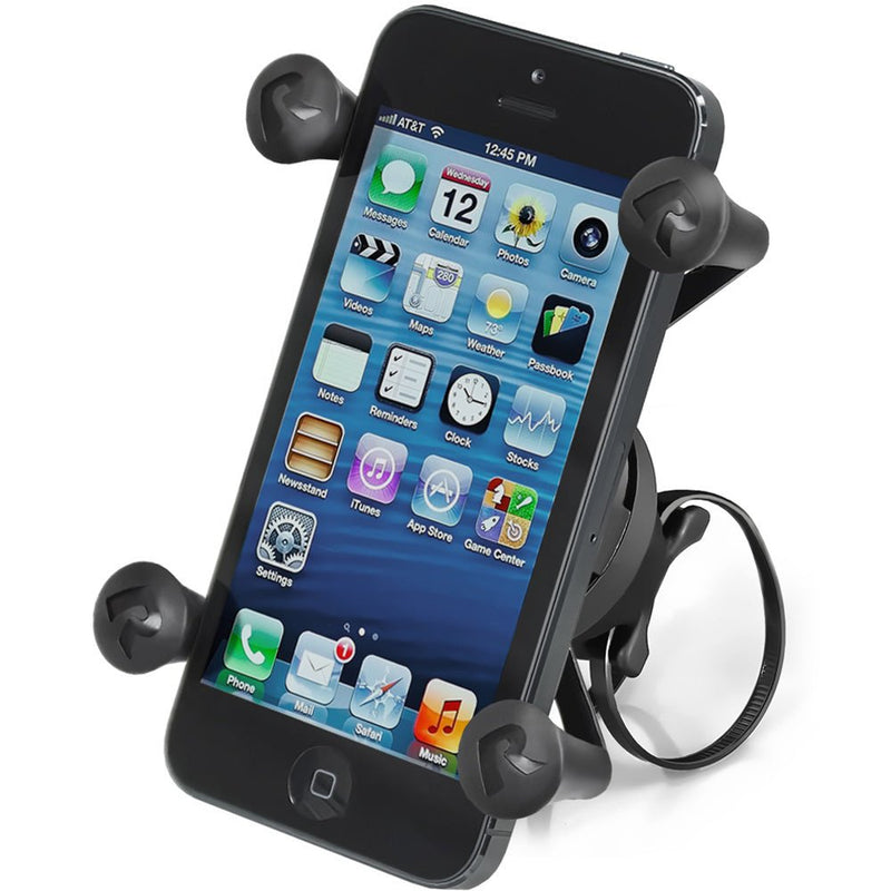 RAM Mount EZ-ON/OFF Bicycle Mount w/Universal X-Grip Cell Phone Holder [RAP-274-1-UN7U] - Houseboatparts.com