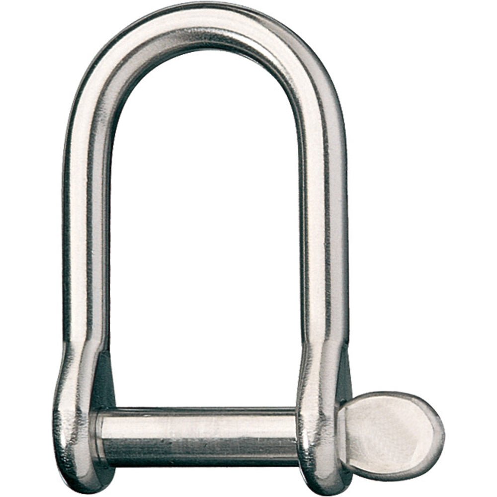 Ronstan Wide Dee Shackle - 1/4"Pin - 1-17/32"L x 1-7/32"W [RF1853] - Houseboatparts.com