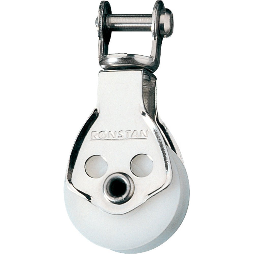 Ronstan Series 25 Utility Block - Single - Swivel Shackle Head [RF573] - Houseboatparts.com