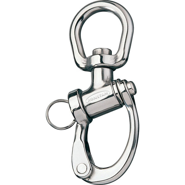 Ronstan Trunnion Snap Shackle - Large Swivel Bail - 122mm (4-3/4") Length [RF6321] - Houseboatparts.com
