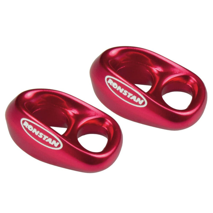 Ronstan Shock - 3/16" Line - 1/4" Webbing - Red - Pair [RF8080R-2] - Houseboatparts.com
