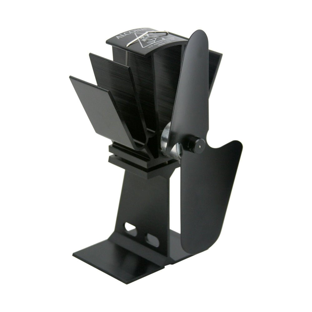 Ecofan Original Heat Powered Stove Fan - Black Blade [800CAXBX] - Houseboatparts.com