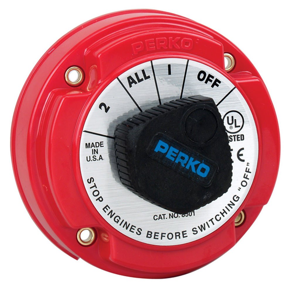 Perko Medium Duty Battery Selector Switch - 250A Continuous [8501DP] - Houseboatparts.com