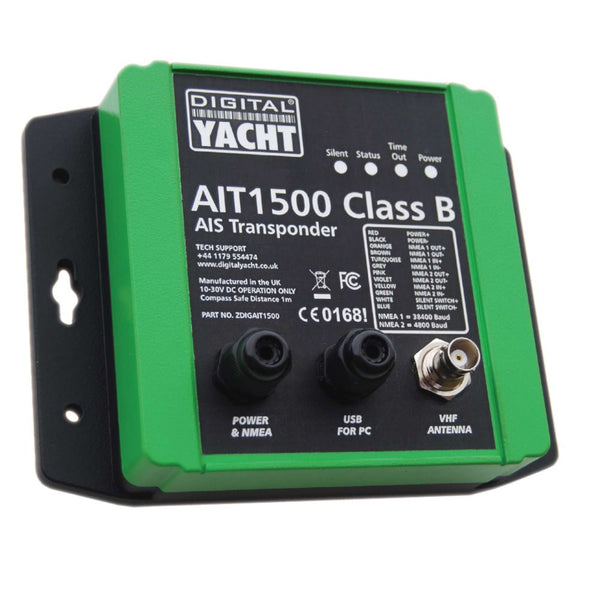 Digital Yacht AIT1500 Class B AIS Transponder w/Built-In GPS [ZDIGAIT1500] - Houseboatparts.com
