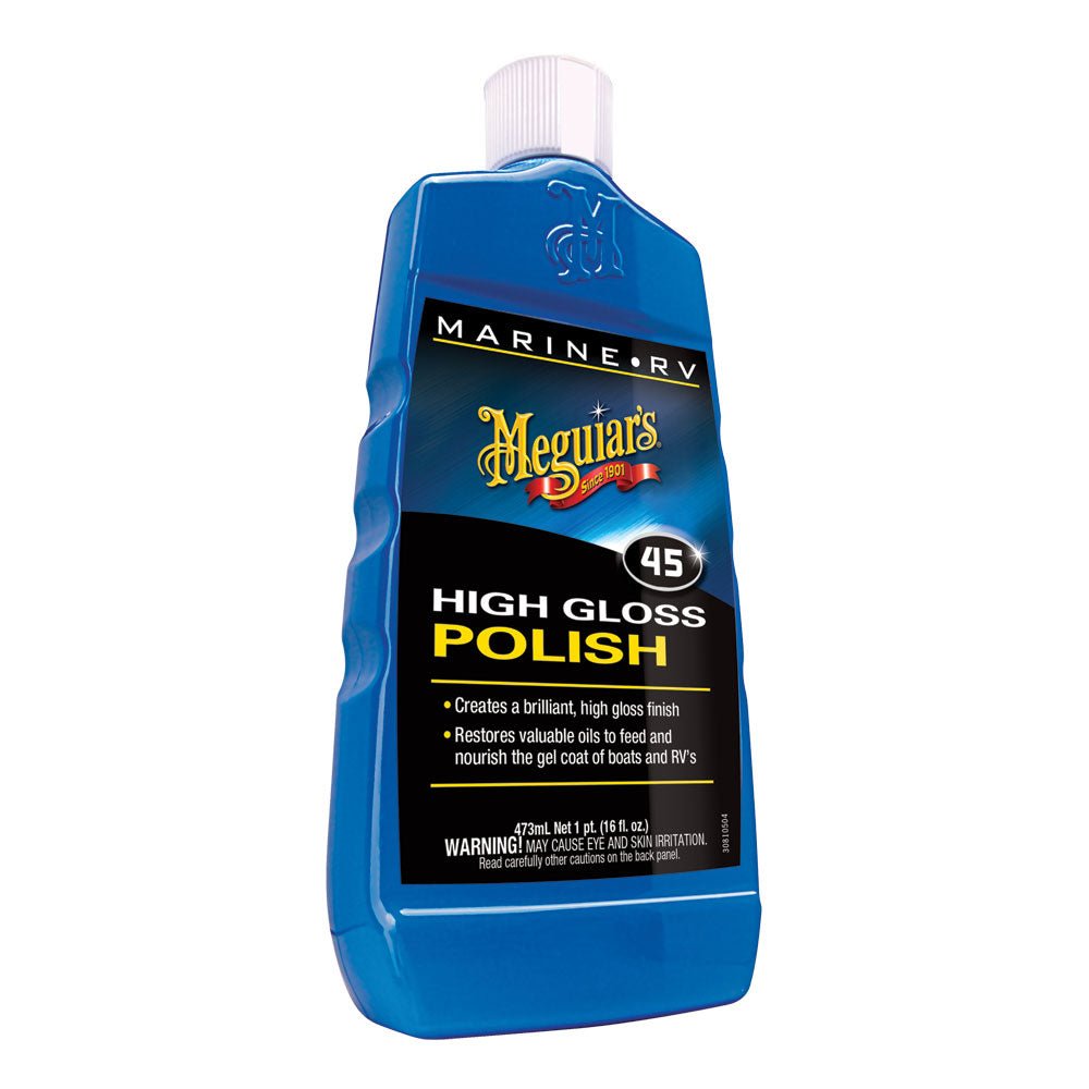 Meguiar's #45 Boat/RV Polish & Gloss Enhancer - 16oz [M4516] - Houseboatparts.com