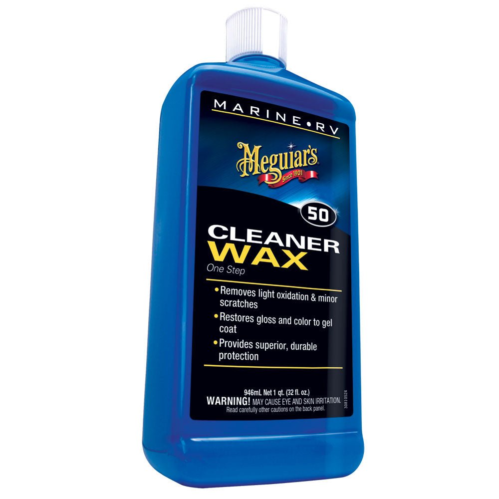 Meguiar's #50 Boat/RV Cleaner Wax - Liquid 32oz [M5032] - Houseboatparts.com