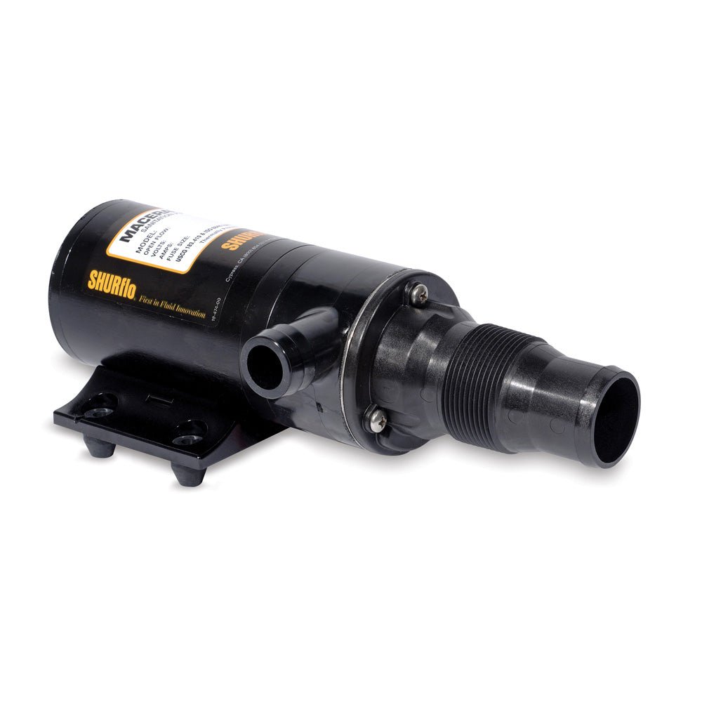 Shurflo by Pentair MACERATOR Pump - 12 VDC, 13 GPM [3200-001] - Houseboatparts.com