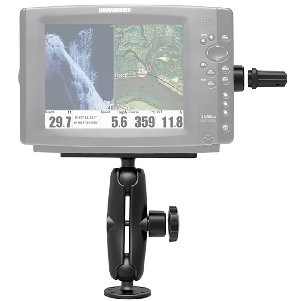 RAM Mount Marine Electronics Mount w/Combination Pin-Lock Security Kit [RAM-SG-111U] - Houseboatparts.com
