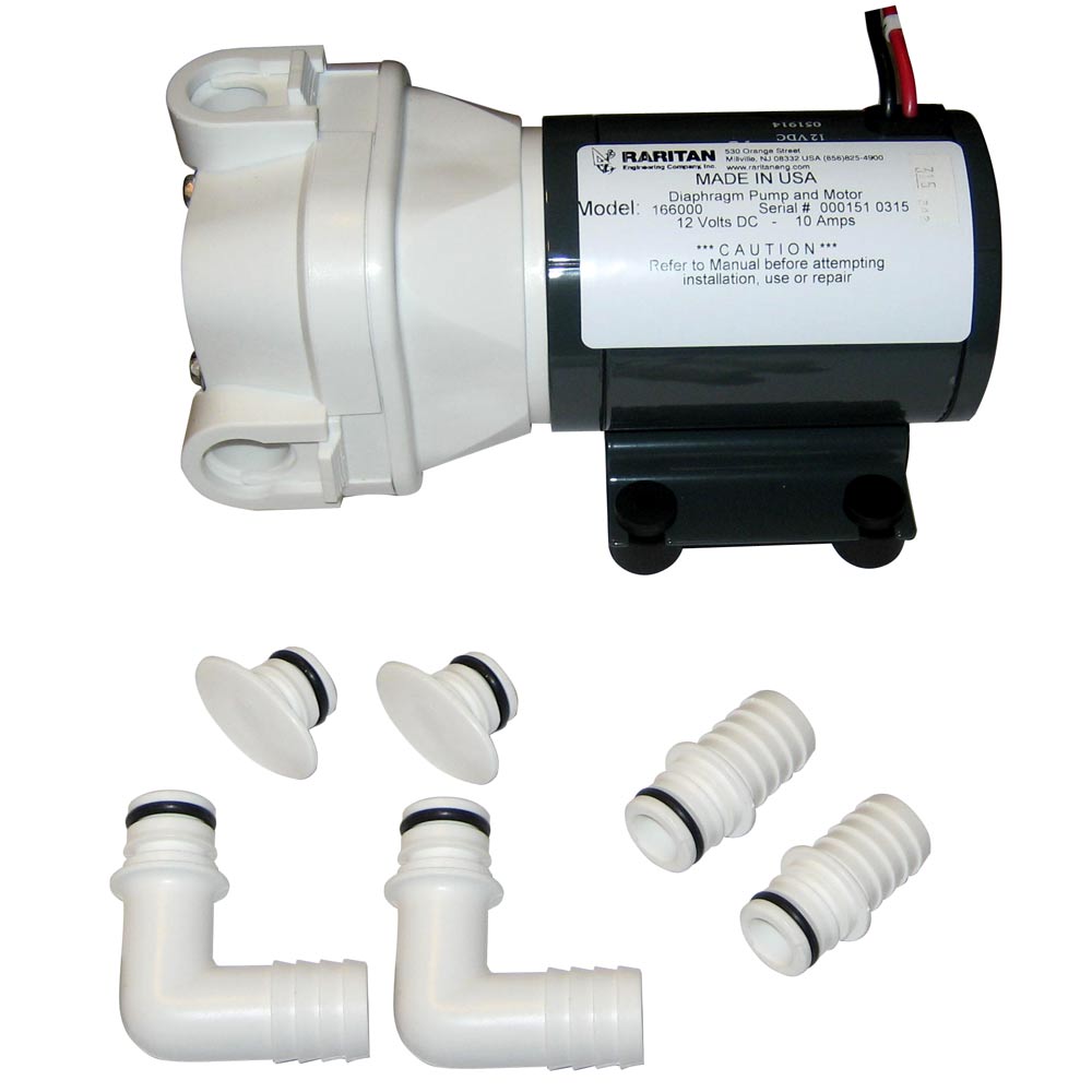 Raritan Diaphragm Intake Pump - 12v [166000] - Houseboatparts.com