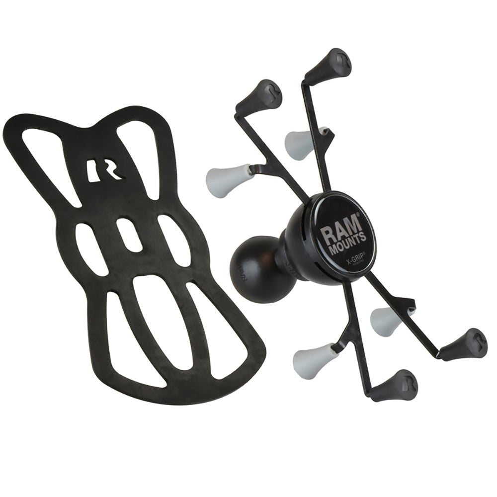 RAM Mount Universal X - Grip II 7" Tablet Holder w/ 1.5" Ball [RAM - HOL - UN8BCU] - Houseboatparts.com