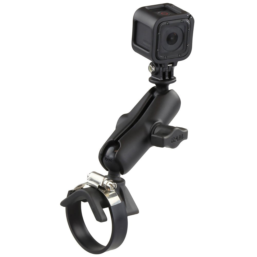 RAM Mount Strap Base w/GoPro Camera Mount [RAM-B-108-GOP1] - Houseboatparts.com