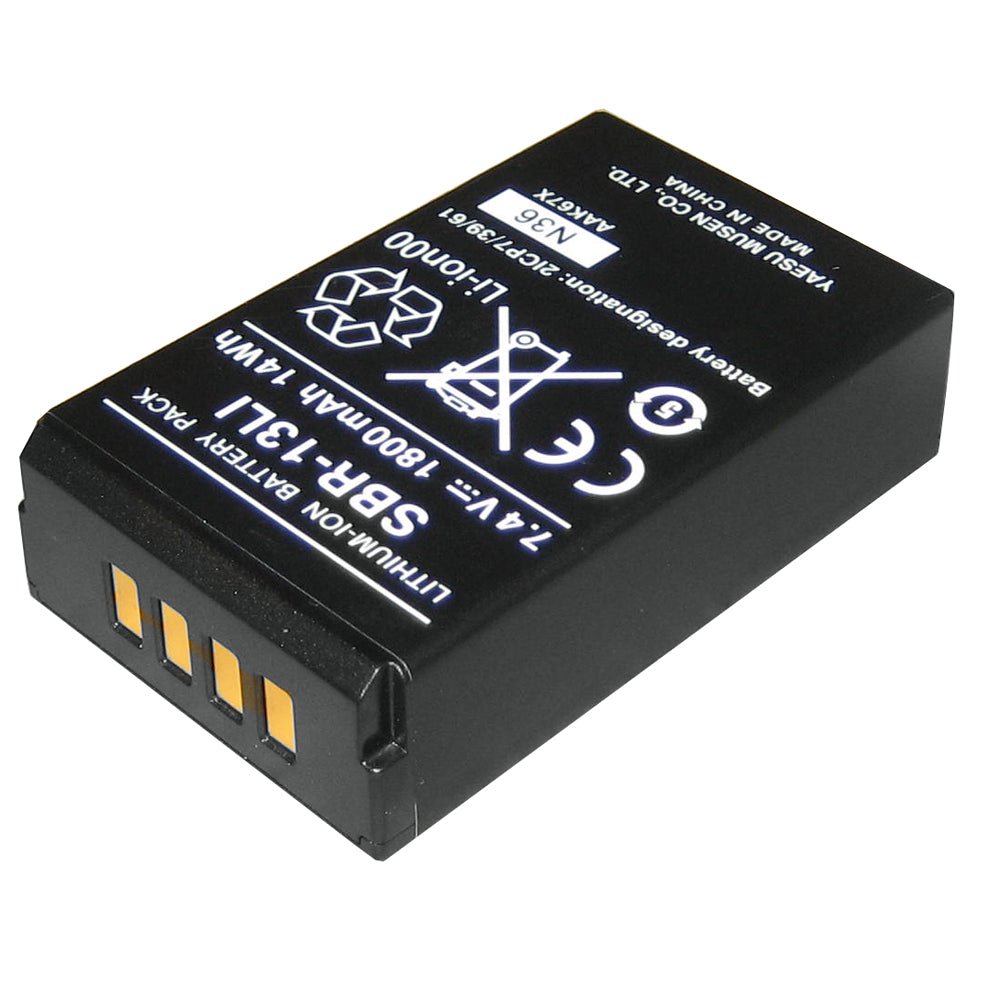 Standard Horizon SBR-13LI 1800mAh Li-Ion Battery Pack [SBR-13LI] - Houseboatparts.com