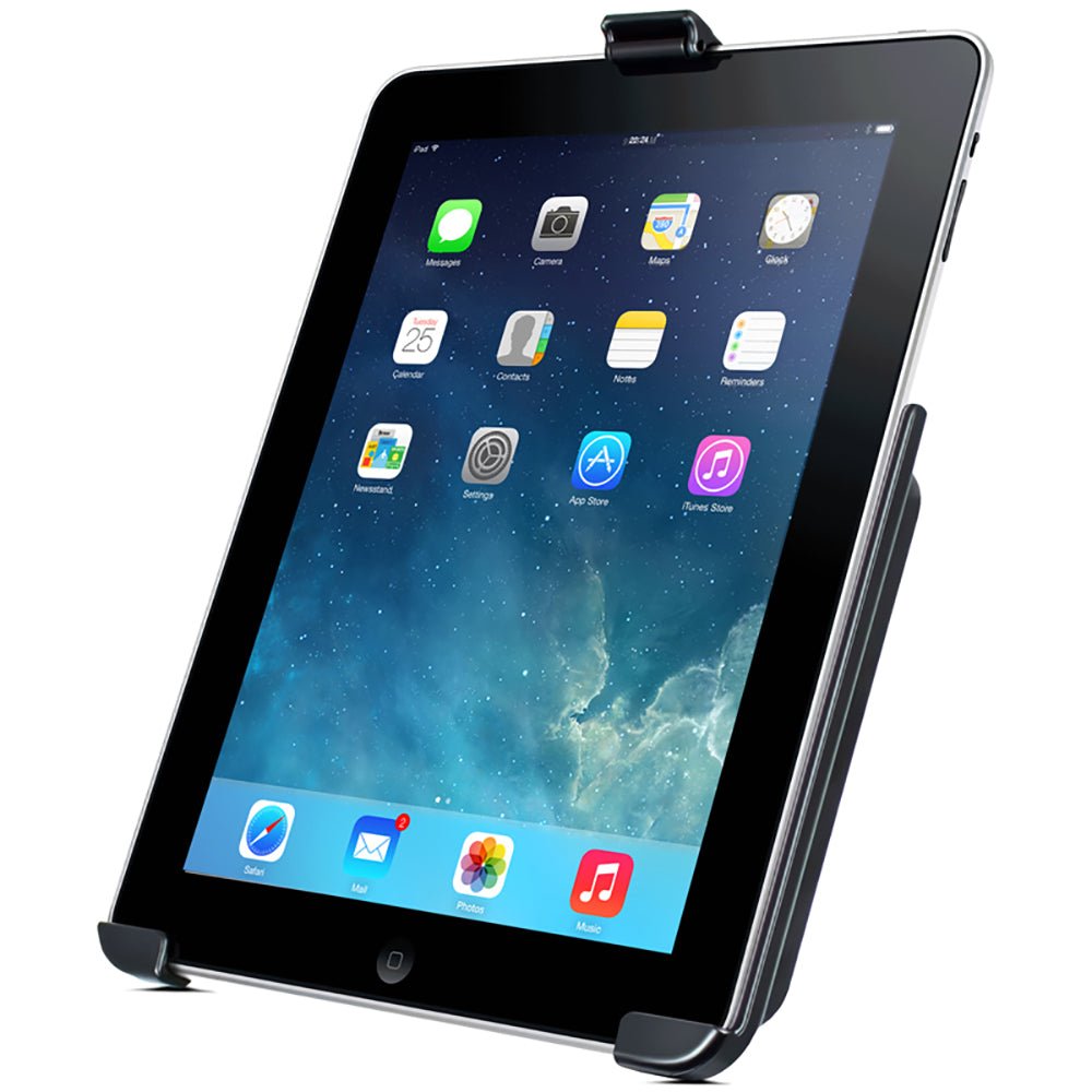 RAM Mount EZ-ROLL'R Cradle f/ Apple iPad 2, iPad 3, iPad 4 [RAM-HOL-AP15U] - Houseboatparts.com