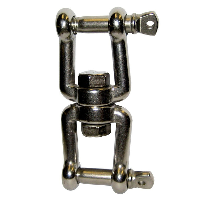 Quick SW8 Anchor Swivel - 8mm Stainless Steel Jaw Jaw Swivel - f/11-16lb. Anchors [MSVGGGX08000] - Houseboatparts.com
