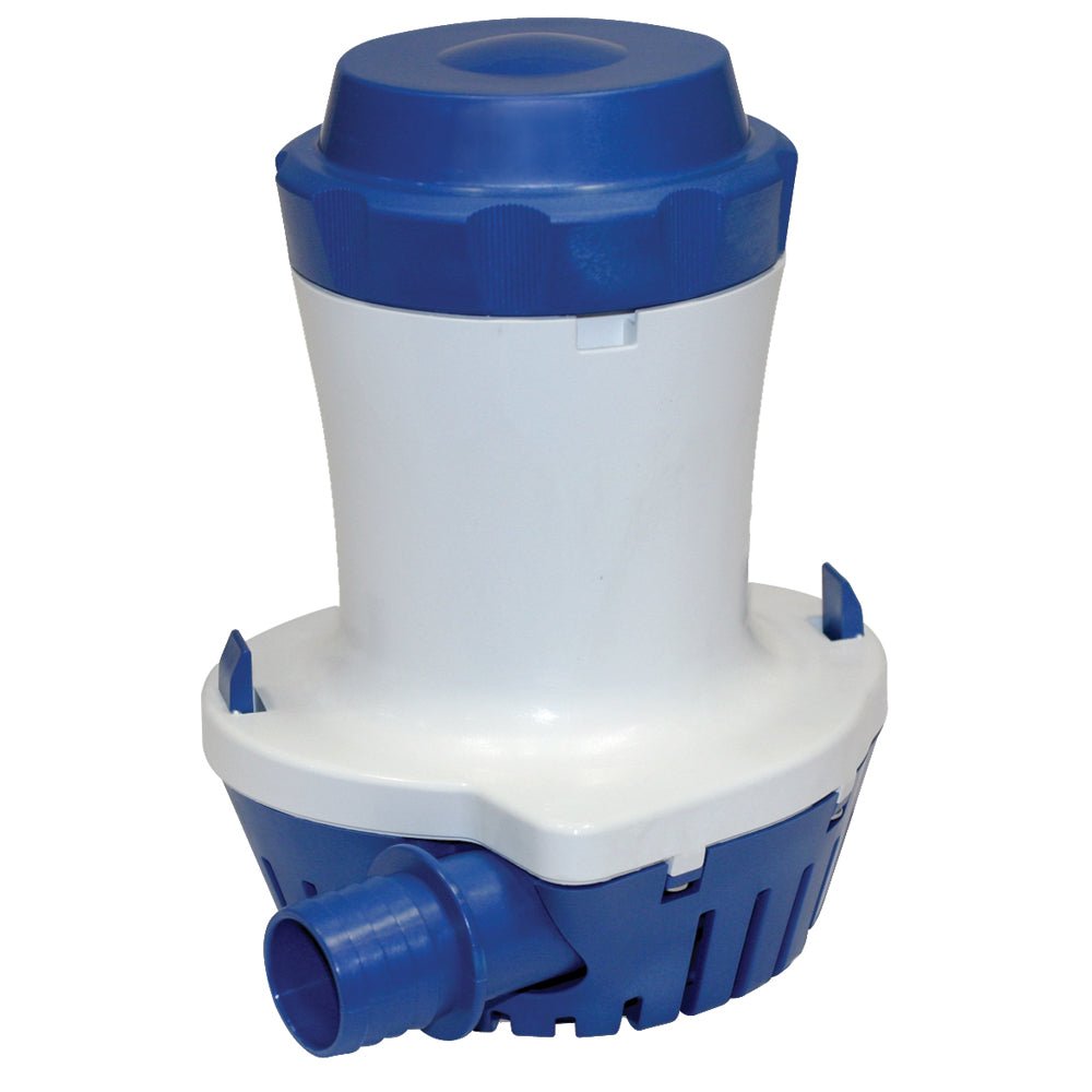 Shurflo by Pentair 2000 Bilge Pump - 24VDC, 2000GPH - 1-1/8" Port Submersible [358-110-10] - Houseboatparts.com