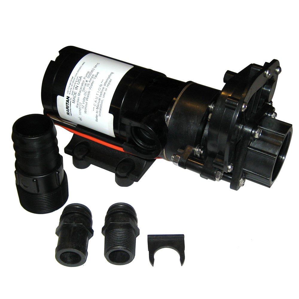 Raritan Macerator Pump - 12v w/Waste Valve [5310112] - Houseboatparts.com