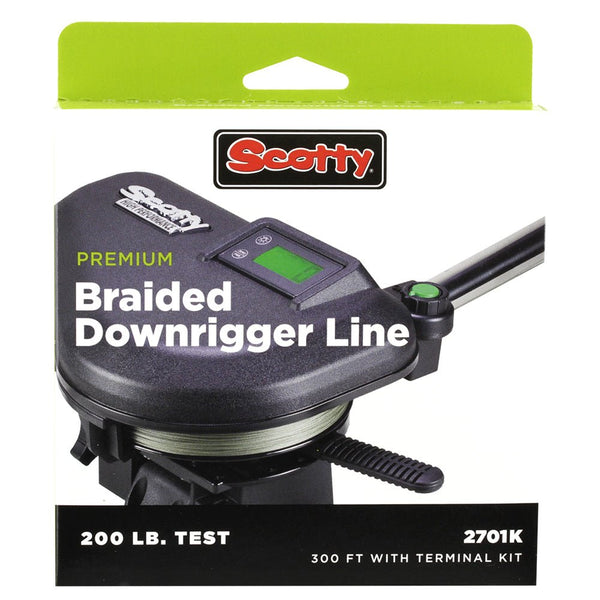 Scotty Premium Power Braid Downrigger Line - 200ft of 200lb Test [2700K] - Houseboatparts.com