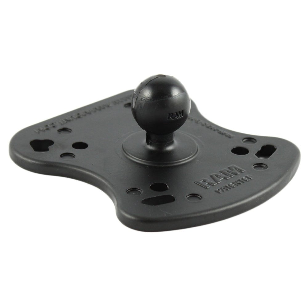 RAM Mount 1" Ball Marine Electronic Base f/Humminbird & Lowrance [RAM-B-107BU] - Houseboatparts.com