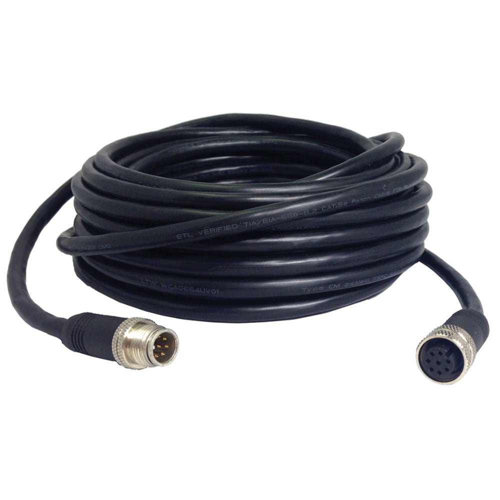 Humminbird AS ECX 30E Ethernet Cable Extender - 8-Pin - 30' [760025-1] - Houseboatparts.com